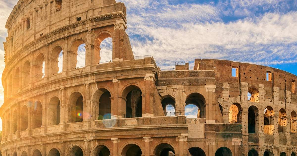 ローマのコロッセオとフォロ・